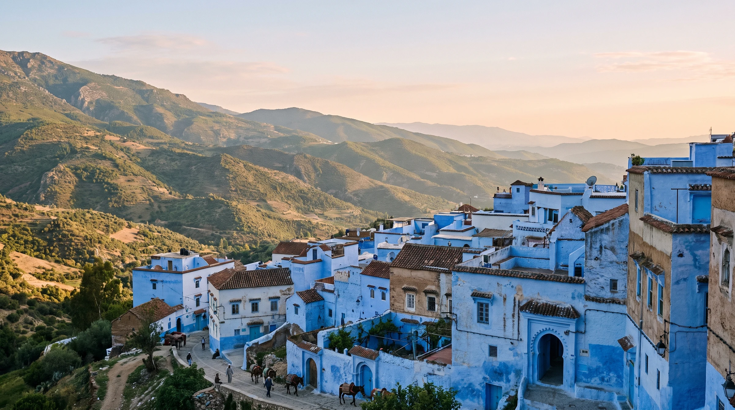 Chefchaouen Blue Pearl Morocco