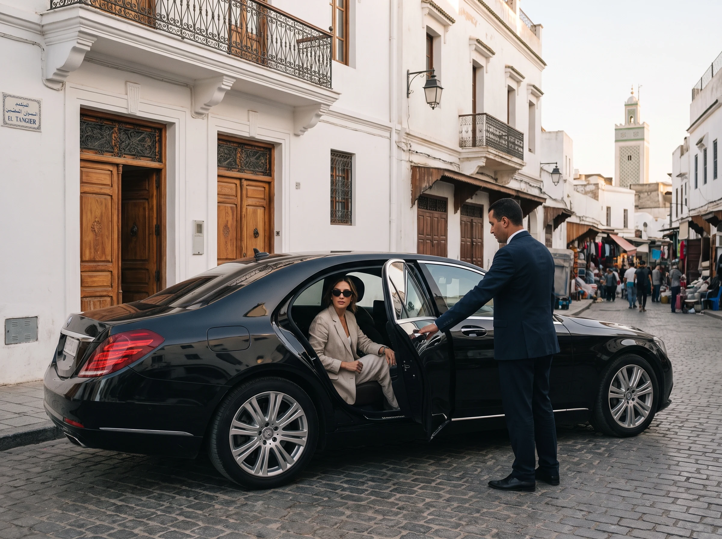 Executive chauffeur standby service in Tangier